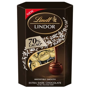 Lindt Lindor 70%-os Étcsokoládé Golyó [200g]