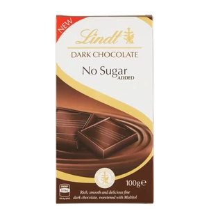 Lindt No Sugar Added Dark Csokoládé [100g]