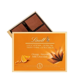 Lindt Thins Orange Tejcsokoládé Lapocskák [125g]