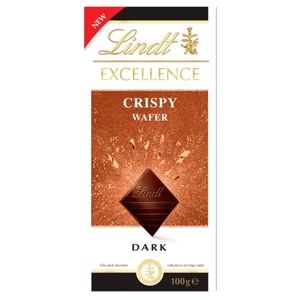 Lindt Excellence Crispy Wafer Étcsokoládé [100g]