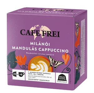 Café Frei Milánói Mandulás-Cappuccino Dolce Gusto Kompatibilis Kávékapszula (9 db) [126g]