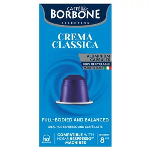 Caffe Borbone Classica Nespresso Kompatibilis Kávékapszula (10 db) [50g]