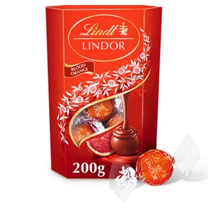 Lindt Lindor Blood Orange Csokoládégolyó [200g] 