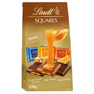 Lindt Squares Assorted Csokoládétáblák [250g] 