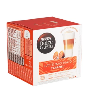 NESCAFÉ Dolce Gusto Kapszula Latte Macchiato Caramel (8+8 kapszula) [145,6g]