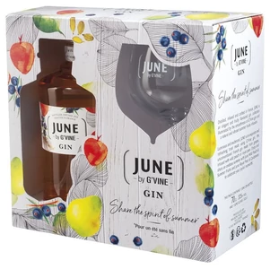 June by G'Vine Wild Peach Gin (DD+Pohár) [0,7L|37,5%]
