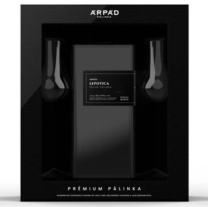 Árpád Prémium Lepotica Szilva Pálinka (DD+2 Tulipán Pohár) [0,5L|40%]