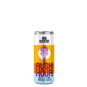 Mad Scientist Rush Hour Mate & Lime Whisky Sour RTD [0,25L|4,5%] 