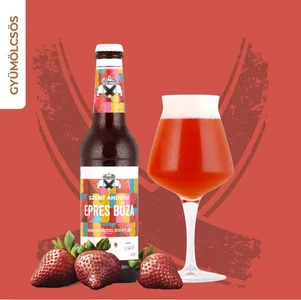 Szent András Epres Búza - Valódi Eperrel [0,33L|3,7%]