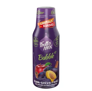 Fruttamax Bubble12 Alma-Szilva-Fahéj Gyümölcsszirup [0,5L]