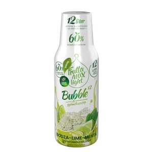 Fruttamax Bubble12 Light Bodza-Lime-Menta Gyümölcsszirup [0,5L]