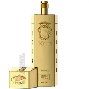 3 Kilos Vodka Gold 999.9 [1L|40%]