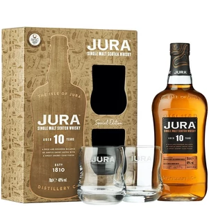 Jura 10 Years Whisky (DD+Pohár) [0,7L|40%]