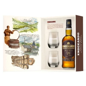 Knockando 21 Years Whisky (DD+Pohár) [0,7L|43%]